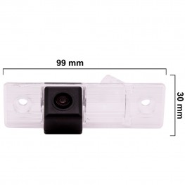 Камера заднего вида BlackMix для Opel Antara (2011+ ) с основой из прозрачного пластика